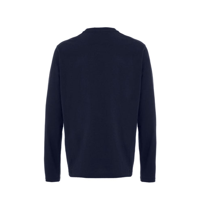 Jil Sander Blue Cotton T-Shirt