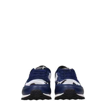 Valentino Garavani Gray Fabric Athletic Sneakers