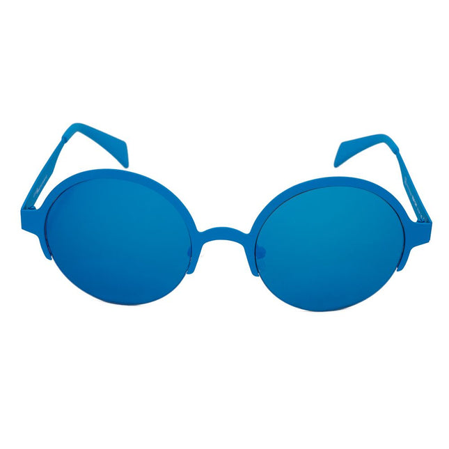 Italia Independent Blue Metal Sunglasses