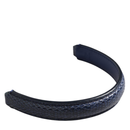 Dolce & Gabbana Blue Large Ayers Leather Bag Handle Women Shoulder Strap