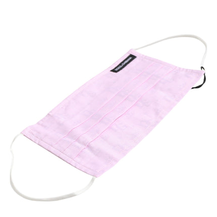 Dolce & Gabbana Pink Cotton Logo Elastic Ear Strap Face Mask
