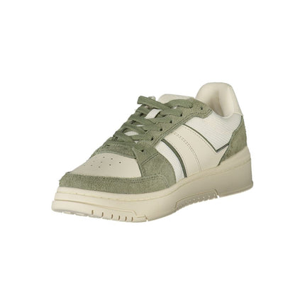Tommy Hilfiger White Polyester Men Sneaker