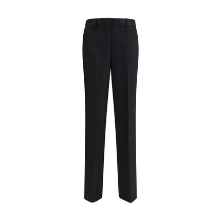 Lardini Black Wool Oves Aries Pants