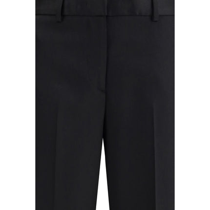 Lardini Black Wool Oves Aries Pants