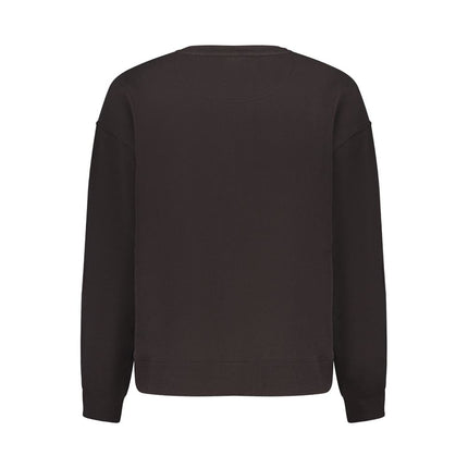 Pepe Jeans Black Polyester Women Sweatshirt