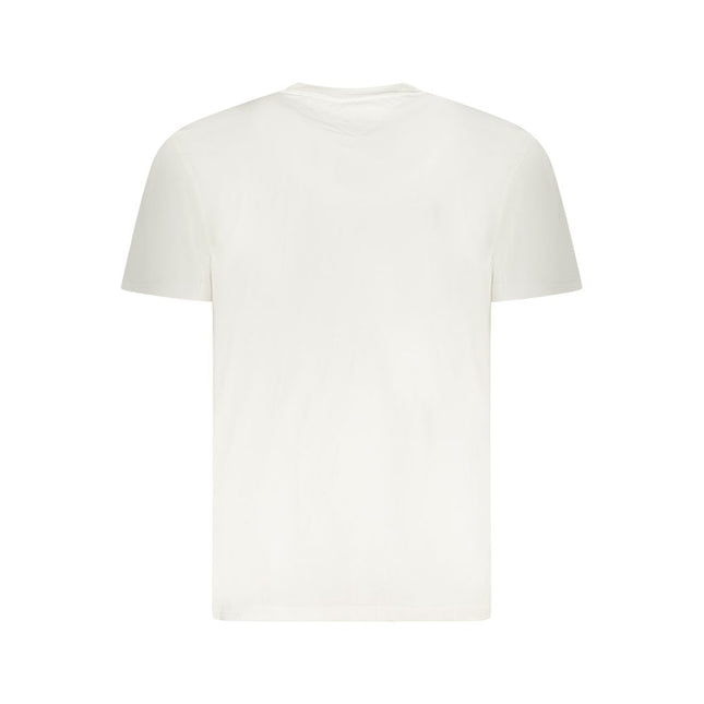 Tommy Hilfiger Bianco Cotton Men T-Shirt