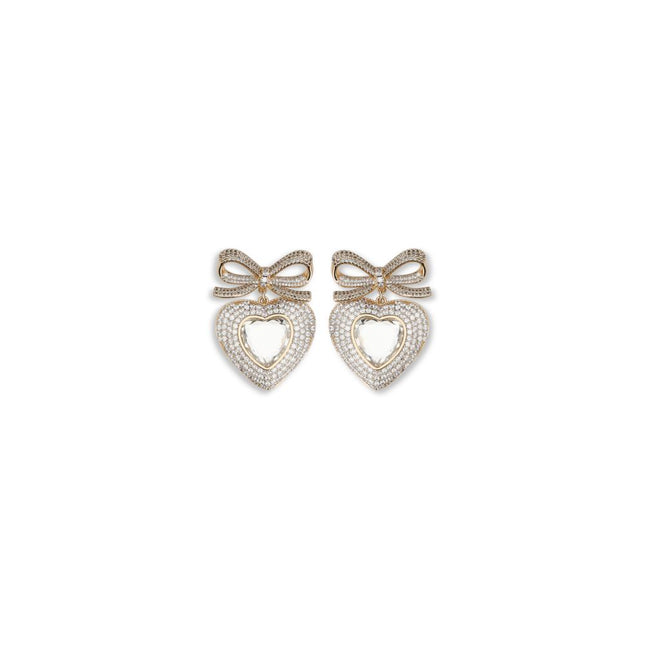 Self-Portrait Gold Brass Earrings