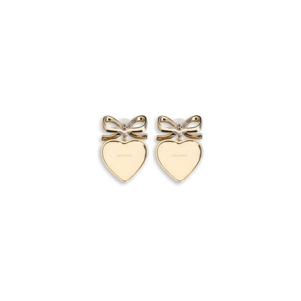 Self-Portrait Gold Brass Earrings
