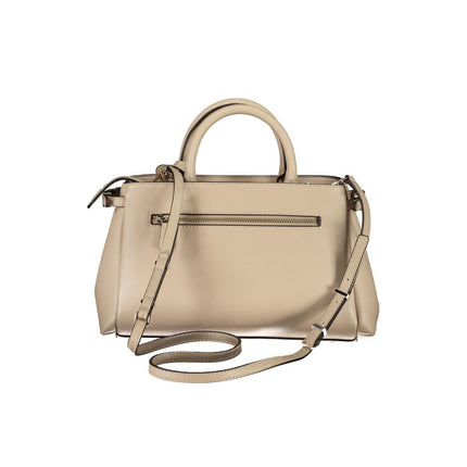 Guess Jeans Beige Polyurethane Women Handbag