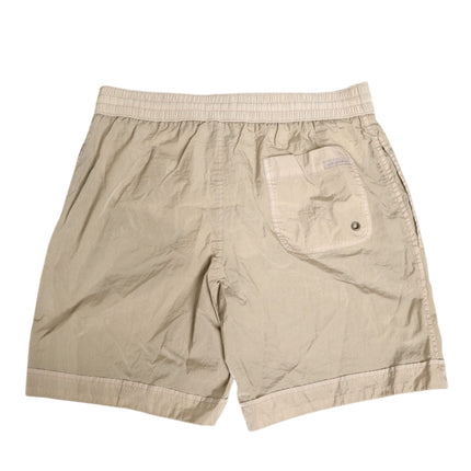 Dolce & Gabbana Beige Nylon Beachwear Men Boxer Short Swimwear