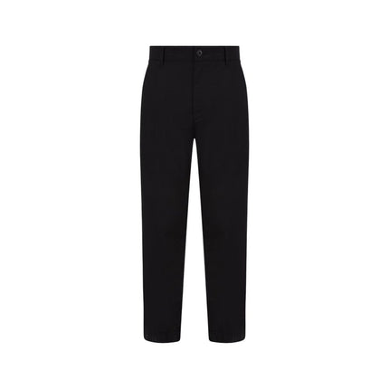 Calvin Klein Jeans Black Recycled Cotton Chino Pants