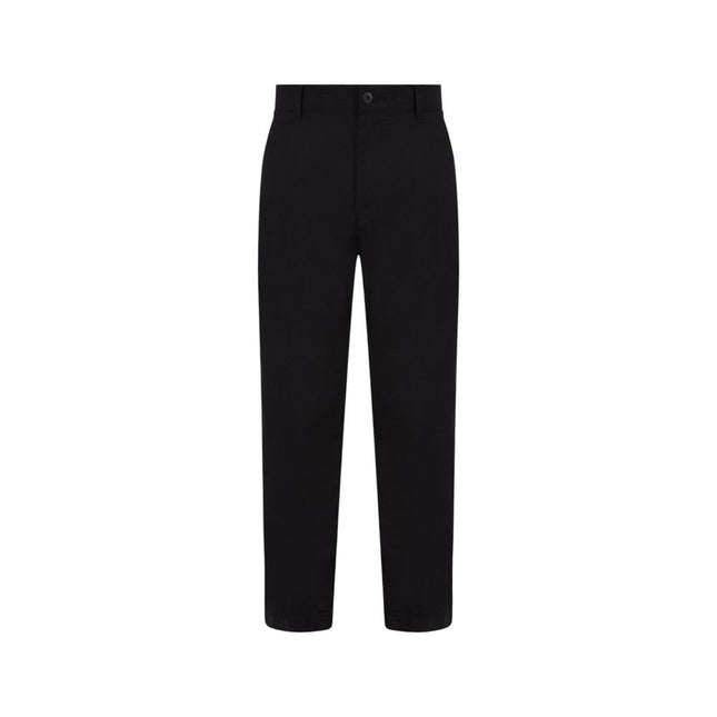 Calvin Klein Jeans Black Recycled Cotton Chino Pants