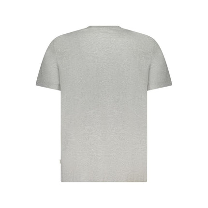 Guess Jeans Gray Cotton Men T-Shirt
