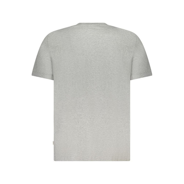 Guess Jeans Gray Cotton Men T-Shirt