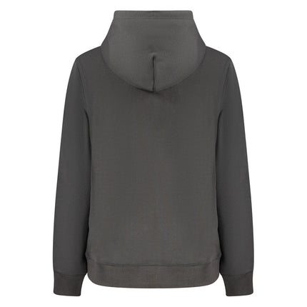 Tommy Hilfiger Black Cotton Women's Sweatshirt Hoodie