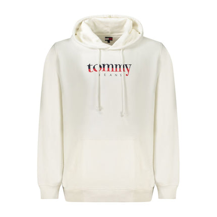 Tommy Hilfiger White Cotton Men Sweatshirt