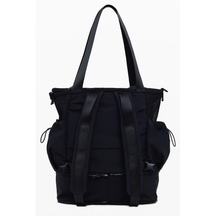 Desigual Black Polyester Women's Convertible Bag