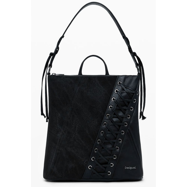 Desigual Bronzo Polyurethane Women Handbag
