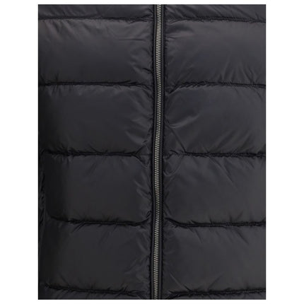 Parajumpers Black Polyamide Jacket Coat