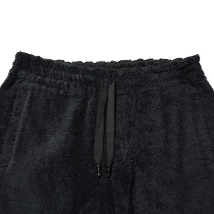 Dolce & Gabbana Black Cotton Logo Men Jogger Sweatpants Pants