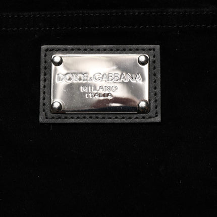Dolce & Gabbana Black Cotton Slim Fit Denim Trouser Jeans