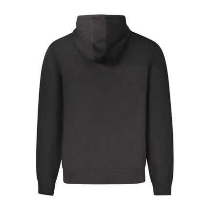 Guess Jeans Black Organic Cotton Men's Hoodie