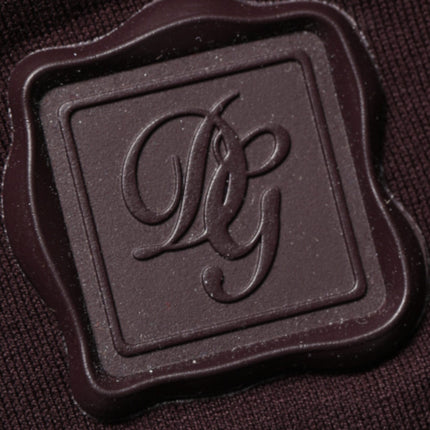 Dolce & Gabbana Brown Logo Plaque Cotton Crew Neck T-shirt