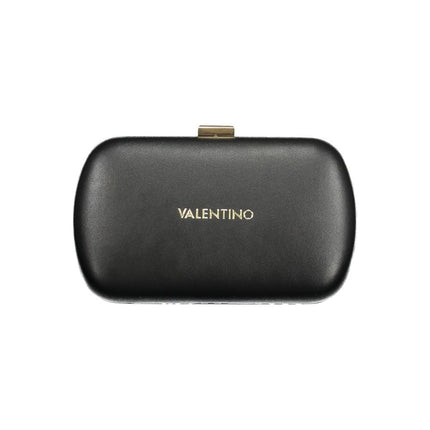 Mario Valentino Black Polyurethane Women's Bag