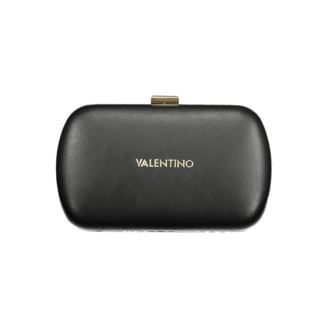 Mario Valentino Black Polyurethane Women's Bag