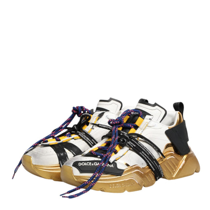 Dolce & Gabbana Multicolor Daymaster Low Top Sneakers Shoes