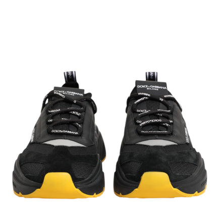 Dolce & Gabbana Black Daymaster Low Top Men Sneakers Shoes