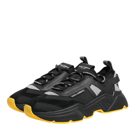 Dolce & Gabbana Black Daymaster Low Top Men Sneakers Shoes