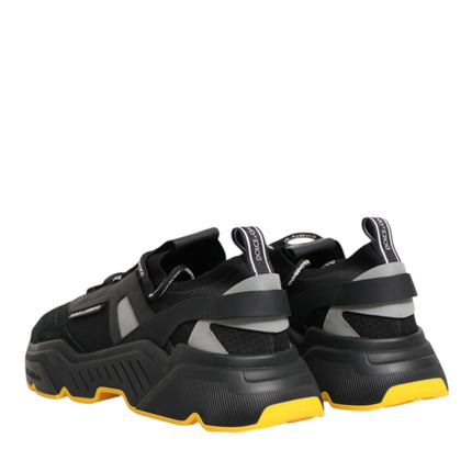 Dolce & Gabbana Black Daymaster Low Top Men Sneakers Shoes