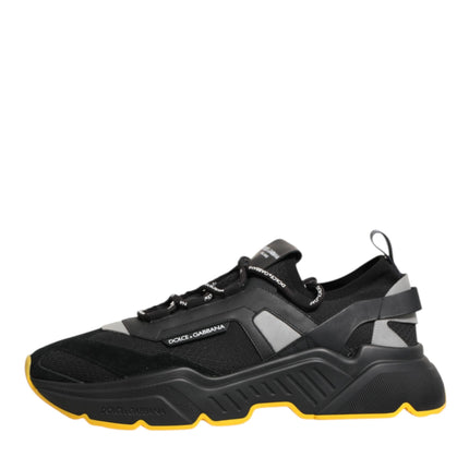 Dolce & Gabbana Black Daymaster Low Top Men Sneakers Shoes