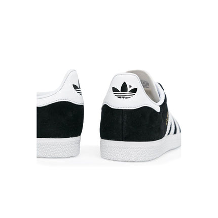 Adidas Originals Black Leather Low Top Sneakers