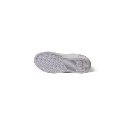 EA7 Emporio Armani White Polyester Athletic Sneakers