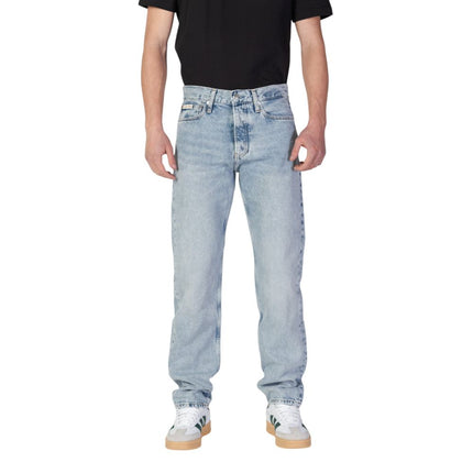 Calvin Klein Jeans Light Blue Organic Cotton Relaxed Fit Jeans