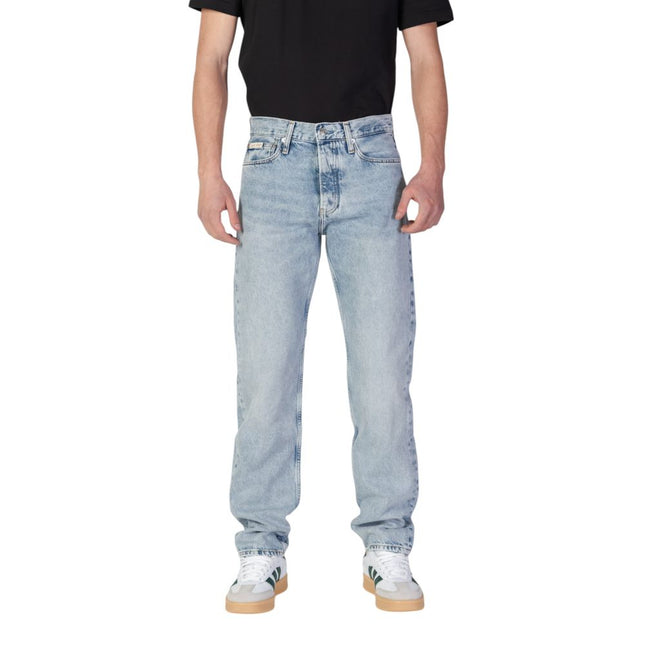 Calvin Klein Jeans Light Blue Organic Cotton Relaxed Fit Jeans
