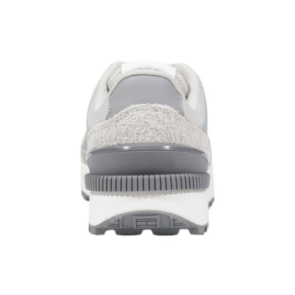 Tommy Hilfiger Jeans Gray Suede Leather Athletic Sneakers