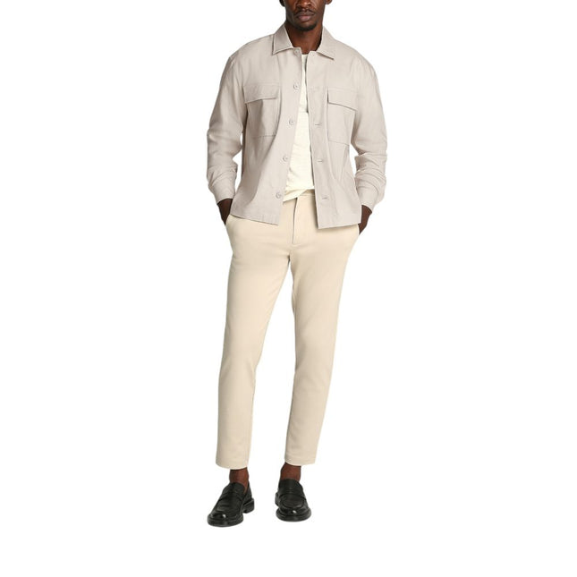 Calvin Klein Beige Lyocell Coat