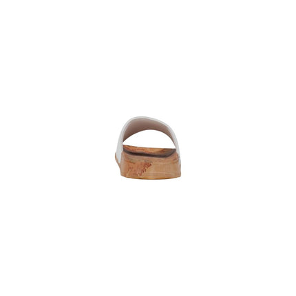 Alviero Martini Prima Classe White Polyethylene Slippers