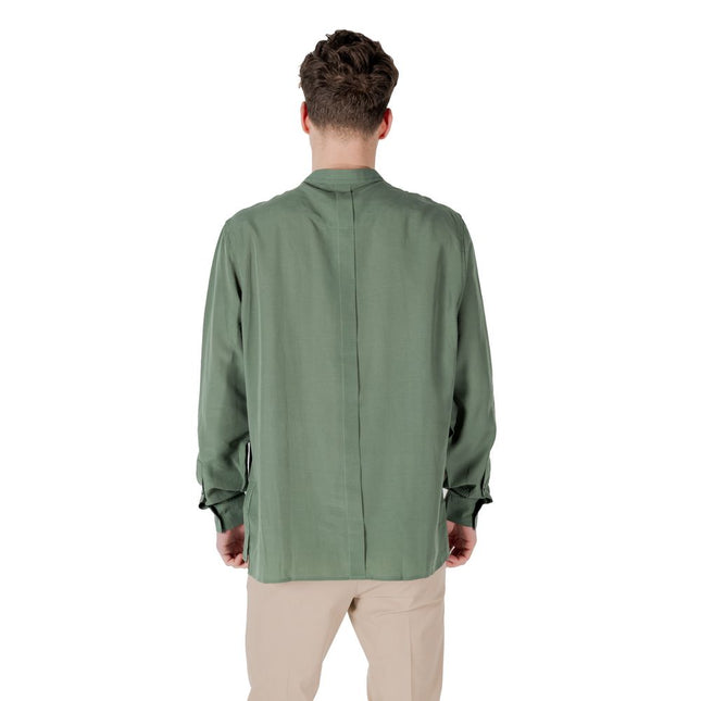 Antony Morato Bicolor Lyocell Shirt