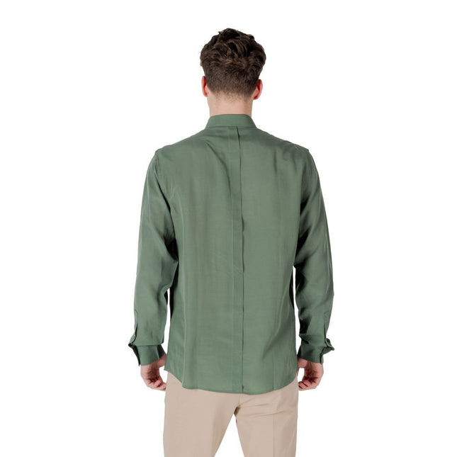 Antony Morato Bicolor Lyocell Dress Shirt