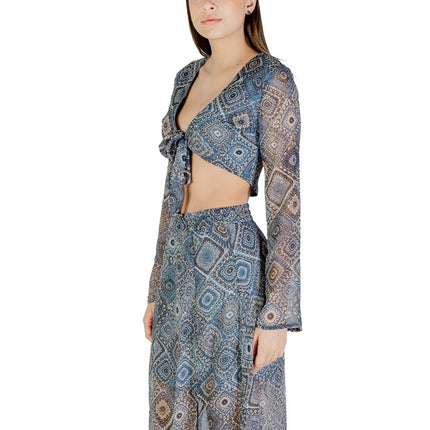 Only Blue Recycled Polyester Top