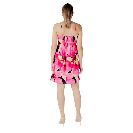 Only Pink Viscose Short Dress