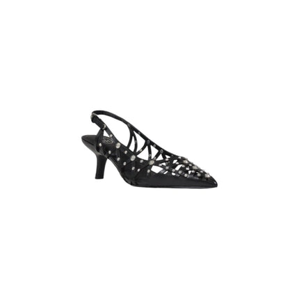 ASH Black Leather High Heel Pumps