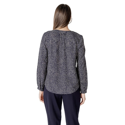 Street One Blue Viscose Blouse