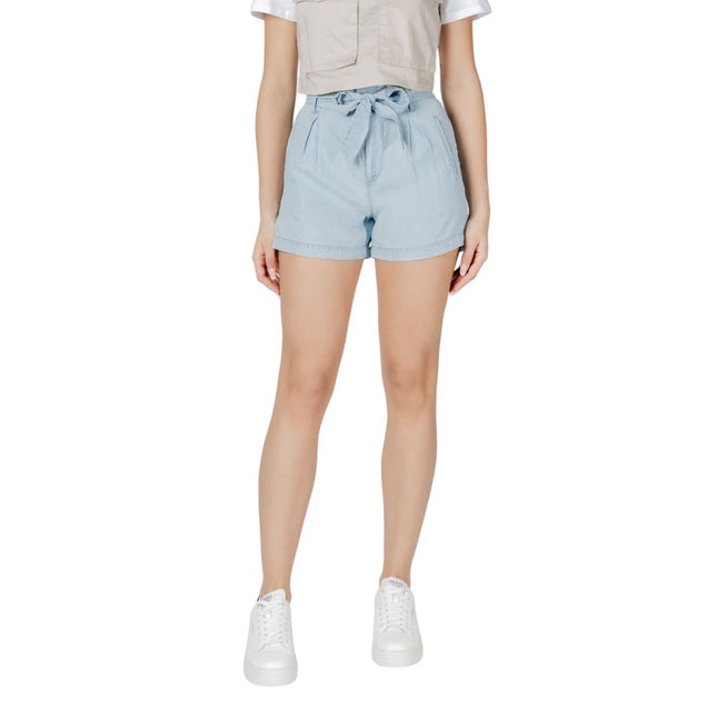 Only Light Blue Lyocell Shorts