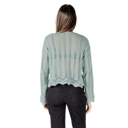 Only Turquoise Recycled Cotton Sweatshirt