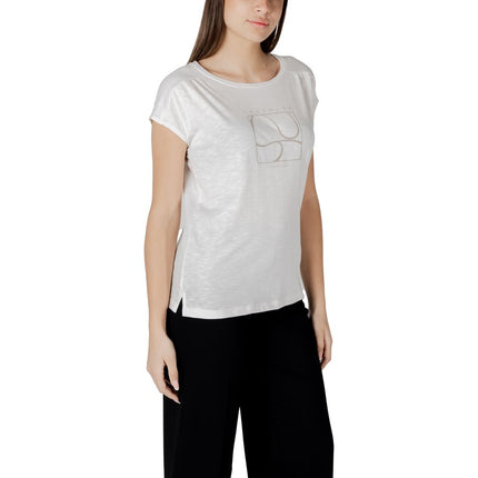Street One White Cotton T-Shirt